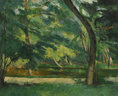 The Etang des Soeurs, Osny, c.1875 by Paul Cézanne